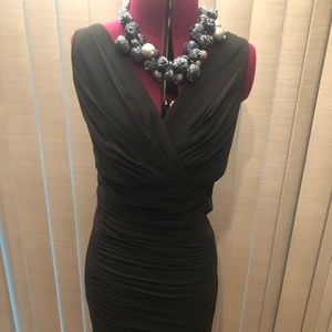 White House Black Market Size 8 Women  Black Dress